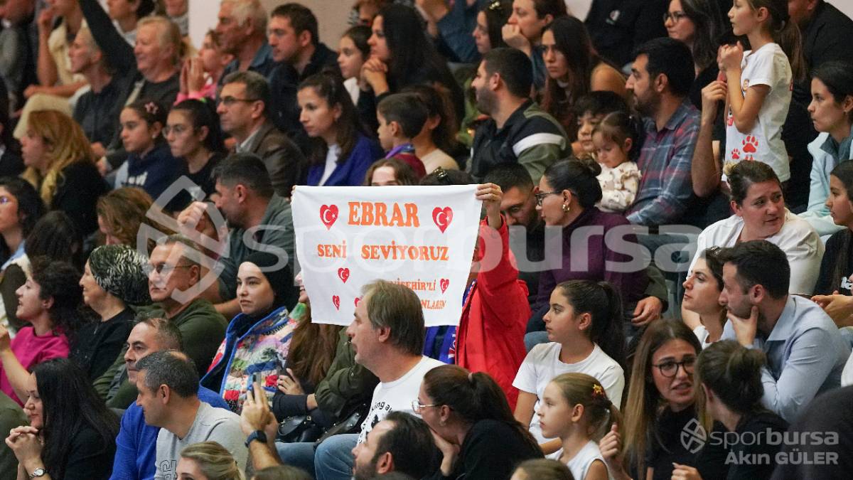 NİLÜFER BELEDİYESPOR EKER - ECZACIBAŞI MAÇI FOTOĞRAFLARI