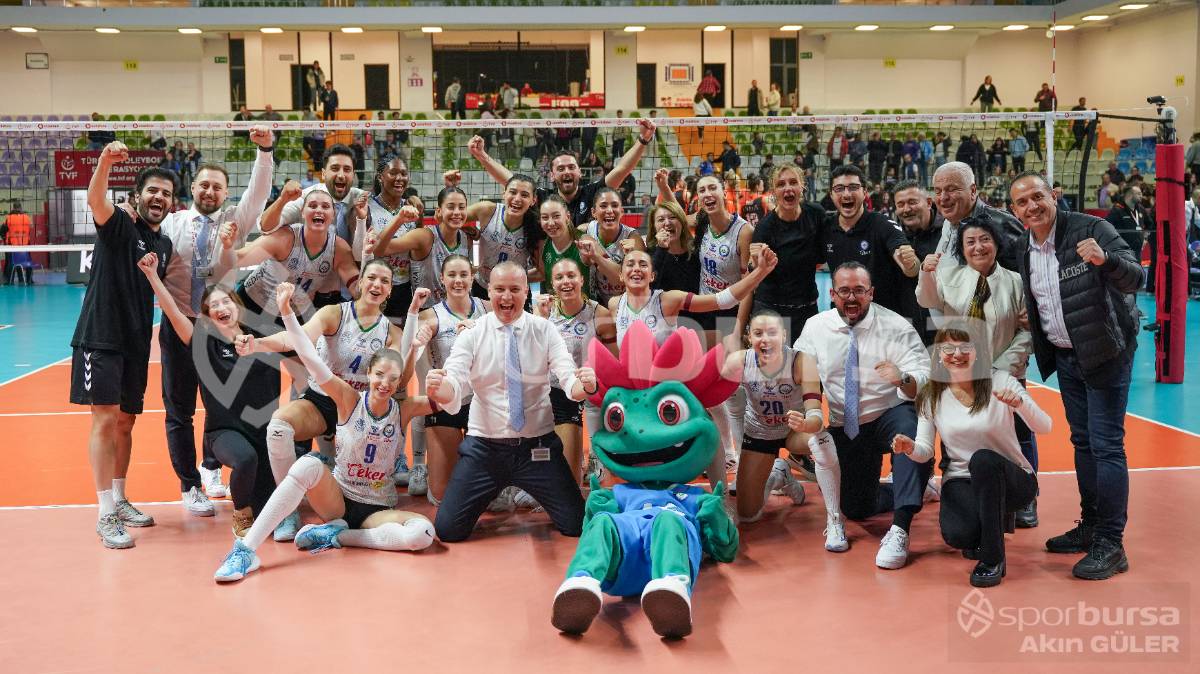 NİLÜFER BELEDİYESPOR EKER - ECZACIBAŞI MAÇI FOTOĞRAFLARI