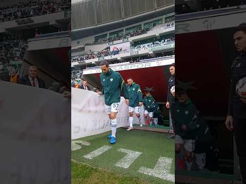 Yeşil beyazlılar sahaya çıkıyor! 🐊📢 #bursaspor #sporbursatr