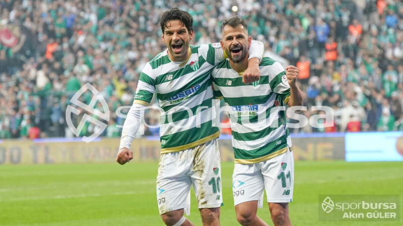 Bursaspor, 3 attı 3 aldı!