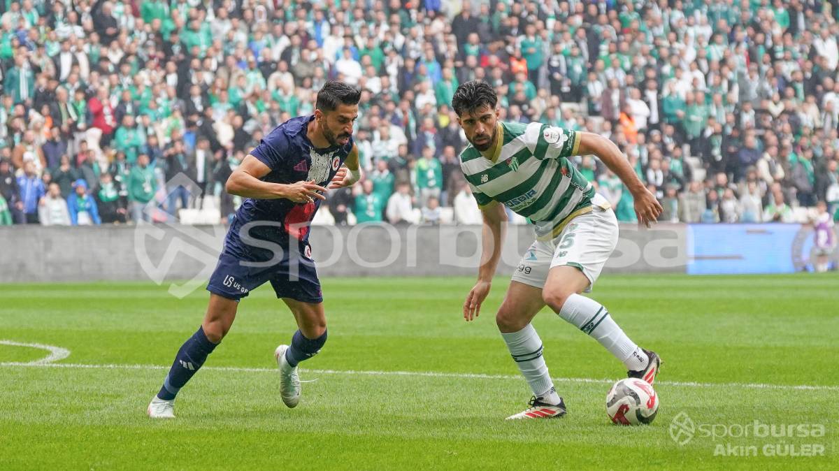 BURSASPOR - FETHİYESPOR MAÇ FOTOĞRAFLARI
