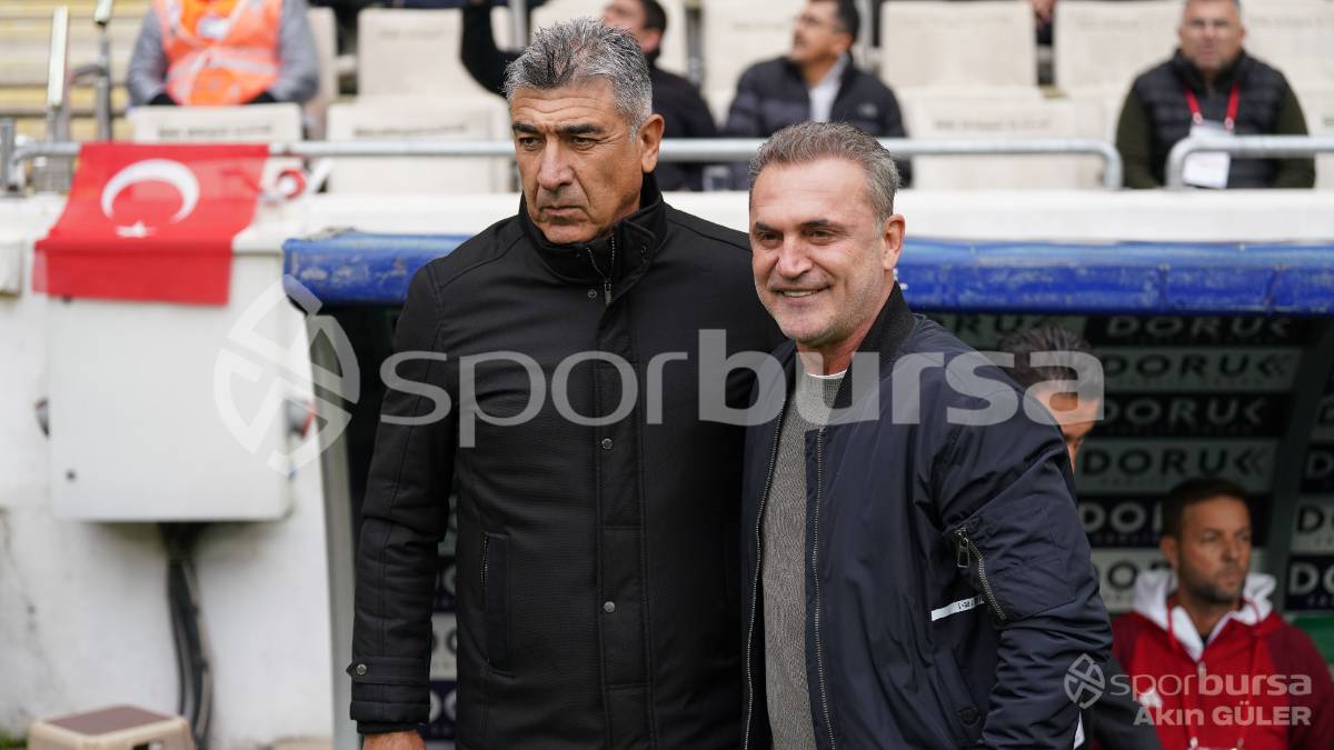 BURSASPOR - FETHİYESPOR MAÇ FOTOĞRAFLARI