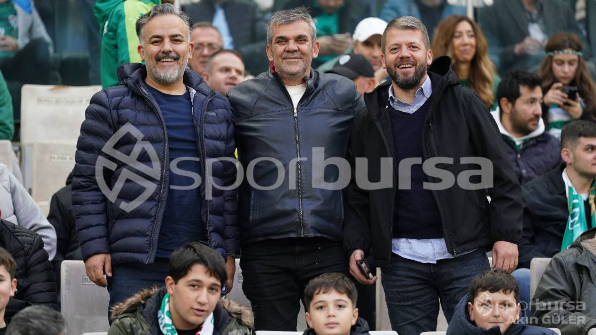 BURSASPOR - FETHİYESPOR MAÇ FOTOĞRAFLARI