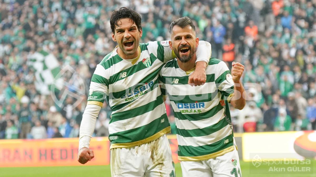 BURSASPOR - FETHİYESPOR MAÇ FOTOĞRAFLARI