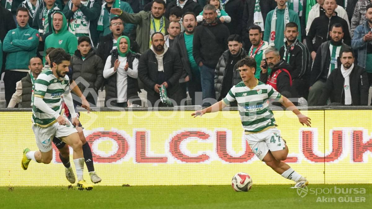BURSASPOR - FETHİYESPOR MAÇ FOTOĞRAFLARI