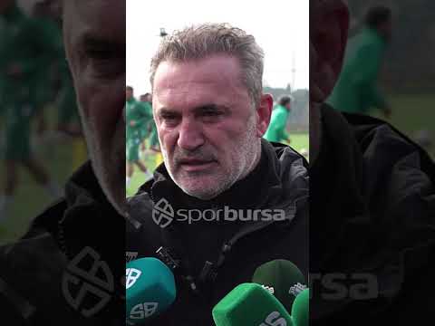 Bursaspor Teknik Direktörü Tahsin Tam: Kayıp lüksümüz yok... 🐊 #bursaspor #sporbursatr