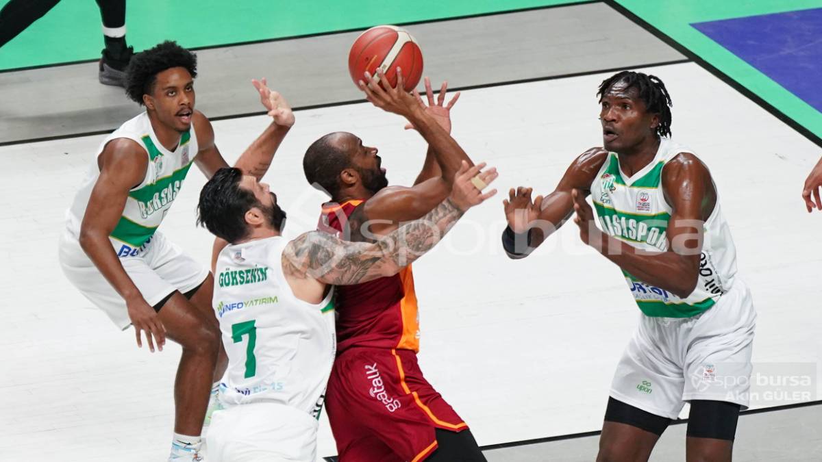 BURSASPOR - GALATASARAY MAÇ FOTOĞRAFLARI