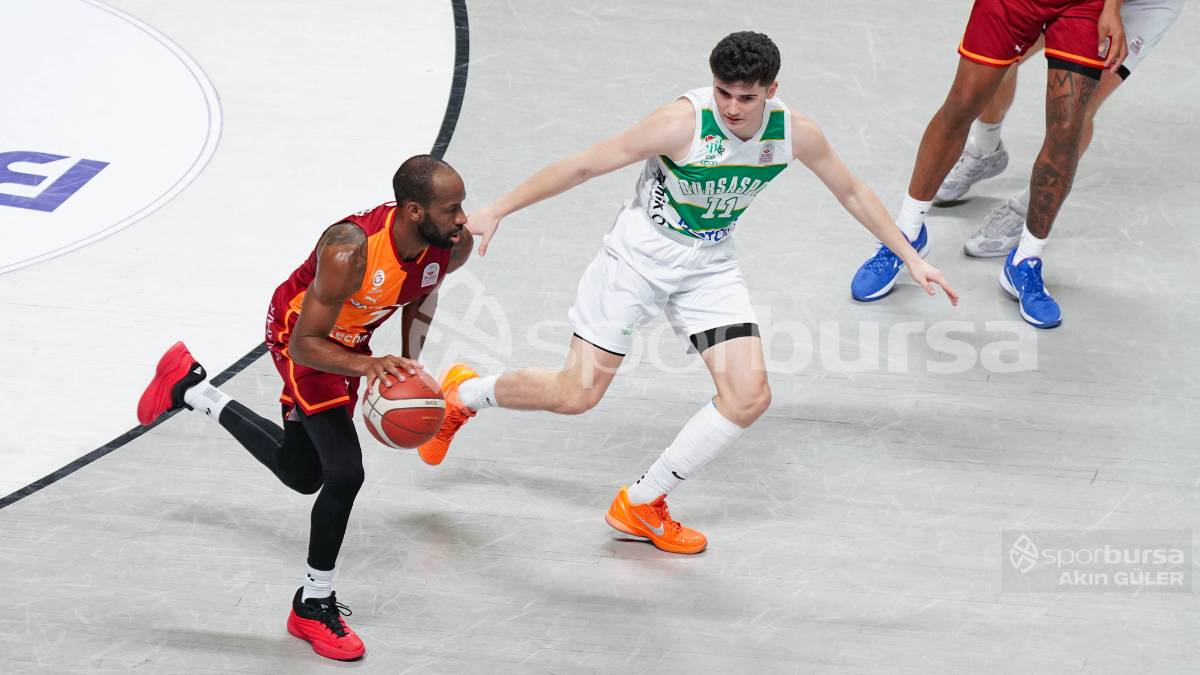 BURSASPOR - GALATASARAY MAÇ FOTOĞRAFLARI