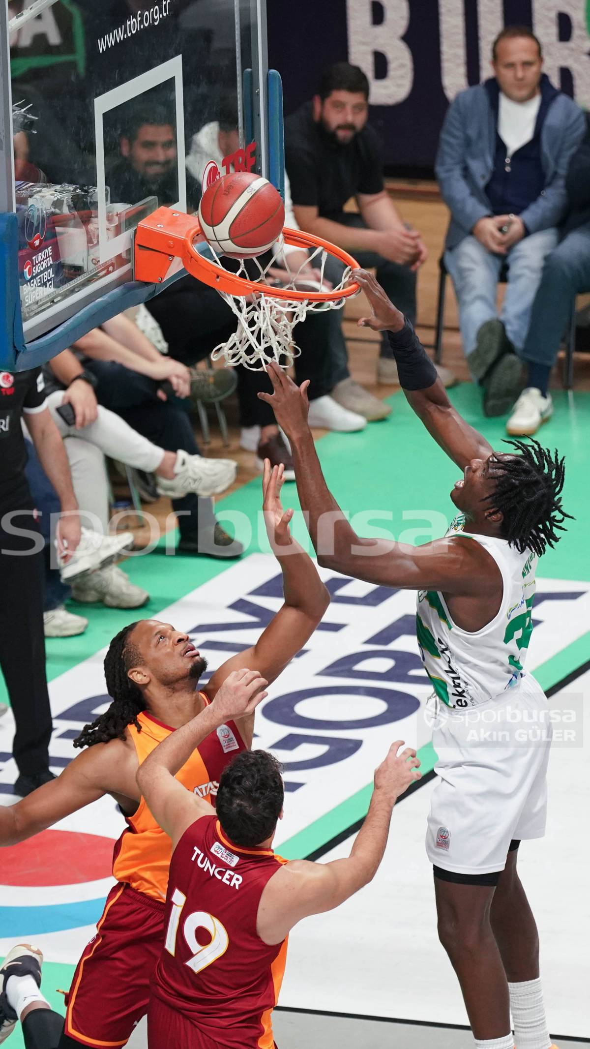 BURSASPOR - GALATASARAY MAÇ FOTOĞRAFLARI