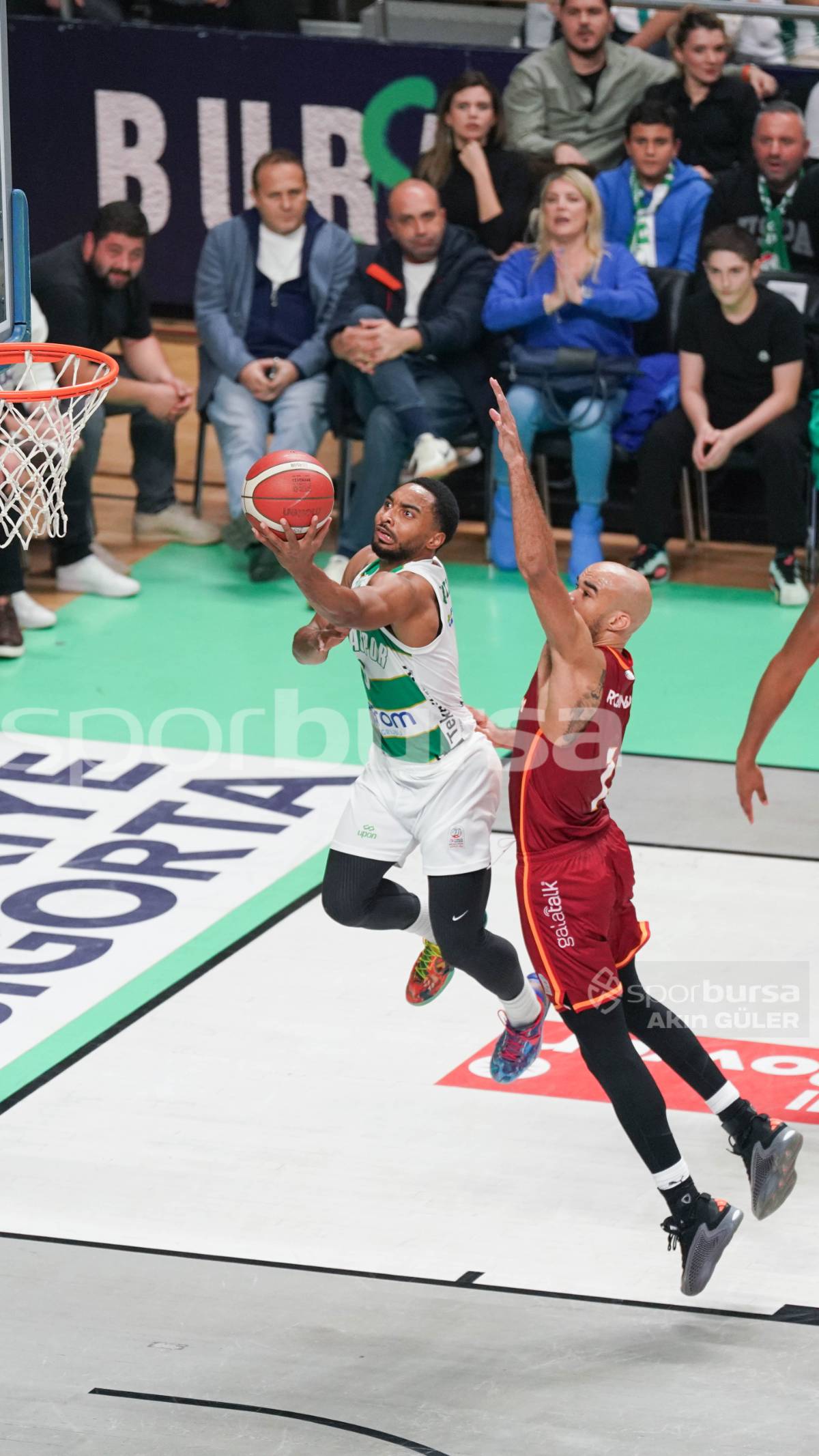 BURSASPOR - GALATASARAY MAÇ FOTOĞRAFLARI