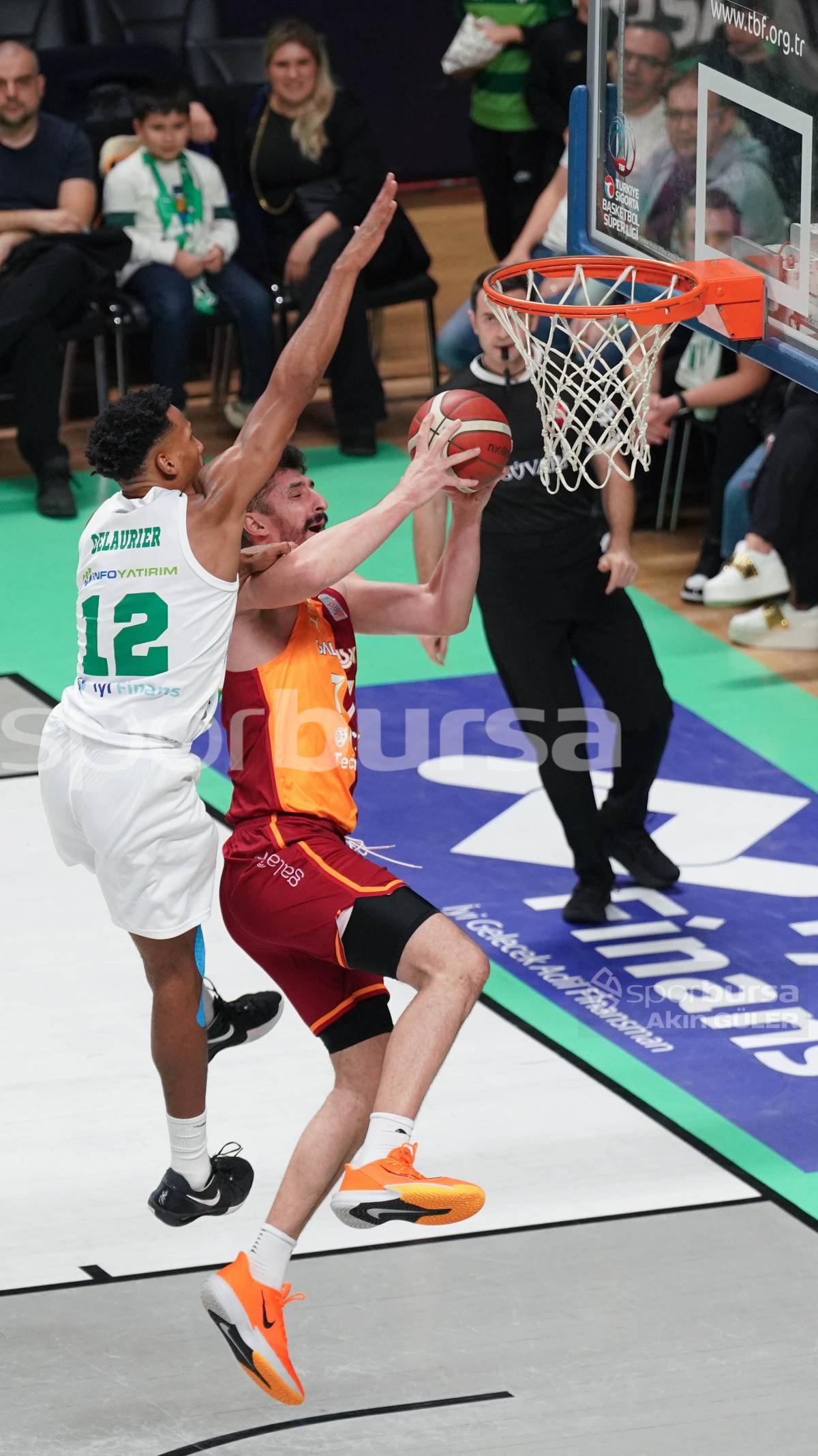 BURSASPOR - GALATASARAY MAÇ FOTOĞRAFLARI