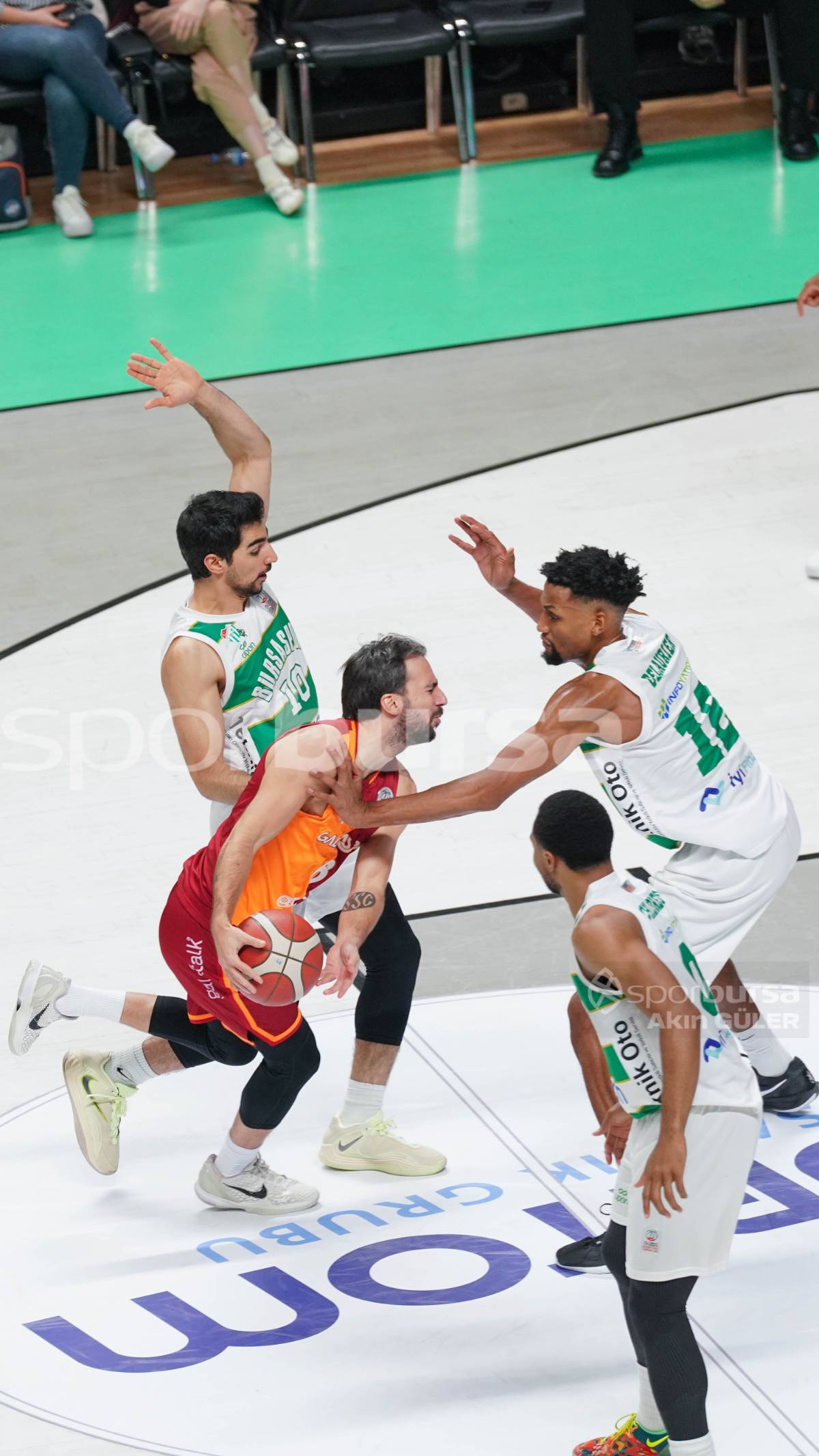 BURSASPOR - GALATASARAY MAÇ FOTOĞRAFLARI