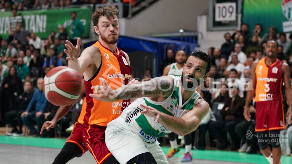 BURSASPOR - GALATASARAY MAÇ FOTOĞRAFLARI