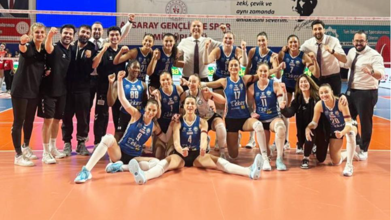 Nilüfer Belediyespor Eker, Aksaray’da güldü