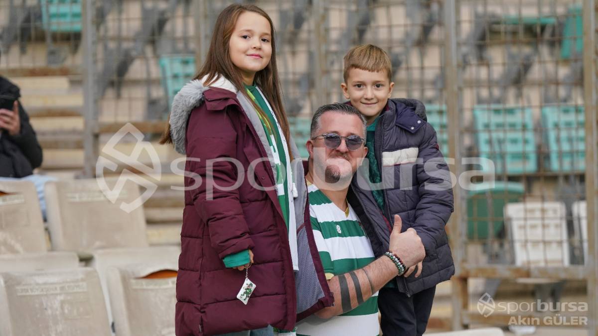 BURSASPOR - ANKARA DEMİRSPOR MAÇ FOTOĞRAFLARI