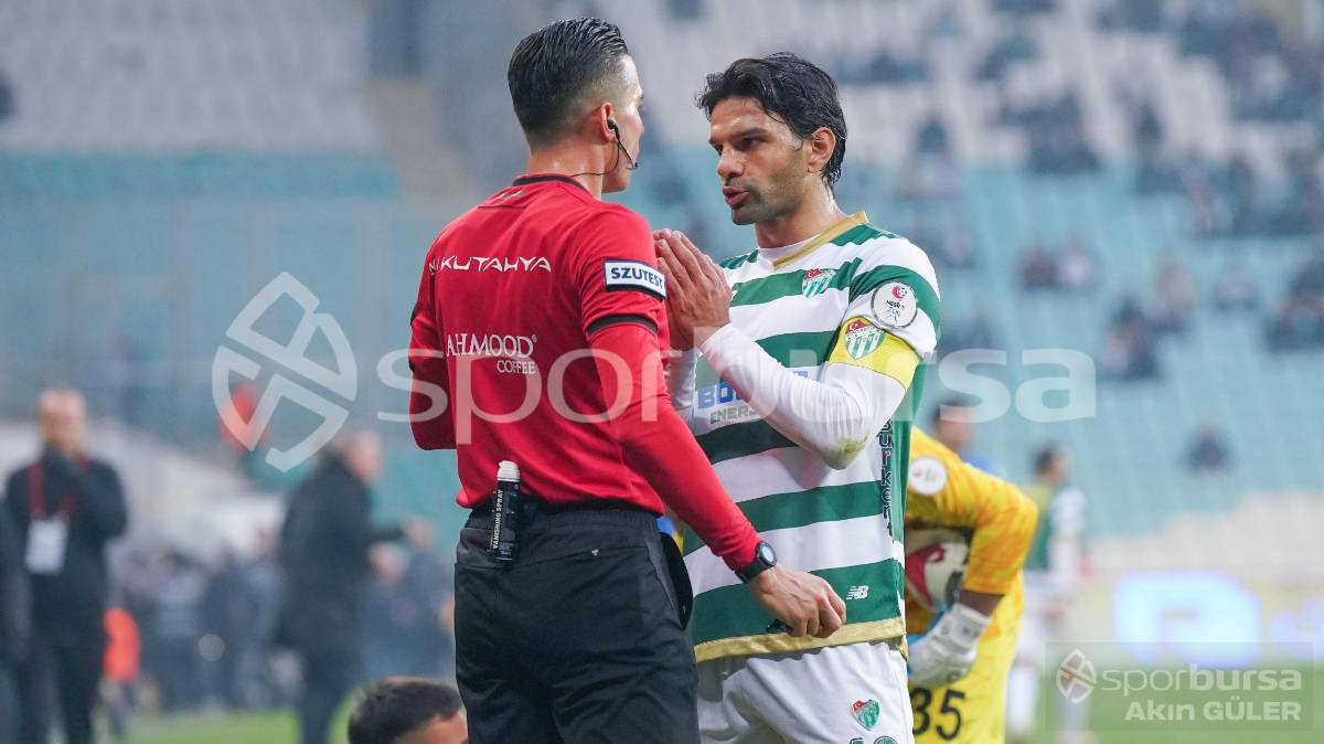 BURSASPOR - ANKARA DEMİRSPOR MAÇ FOTOĞRAFLARI