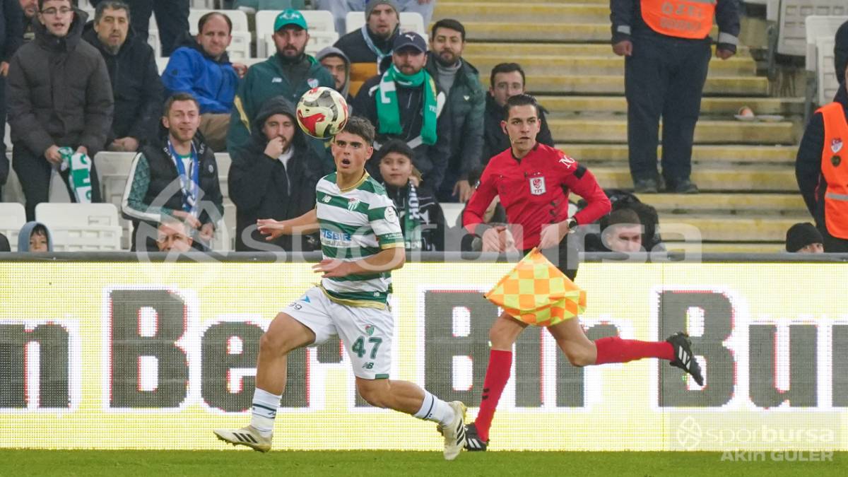 BURSASPOR - ANKARA DEMİRSPOR MAÇ FOTOĞRAFLARI