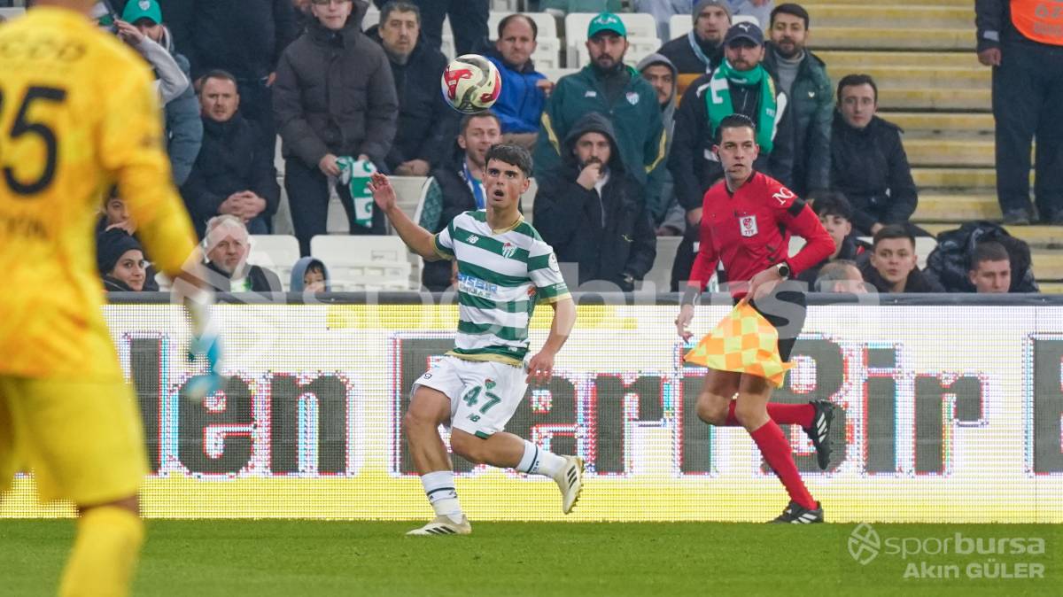 BURSASPOR - ANKARA DEMİRSPOR MAÇ FOTOĞRAFLARI