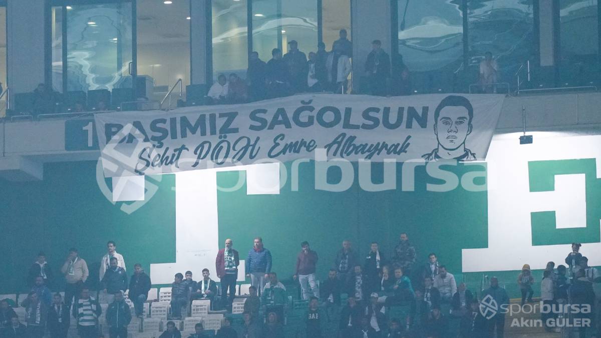 BURSASPOR - ANKARA DEMİRSPOR MAÇ FOTOĞRAFLARI