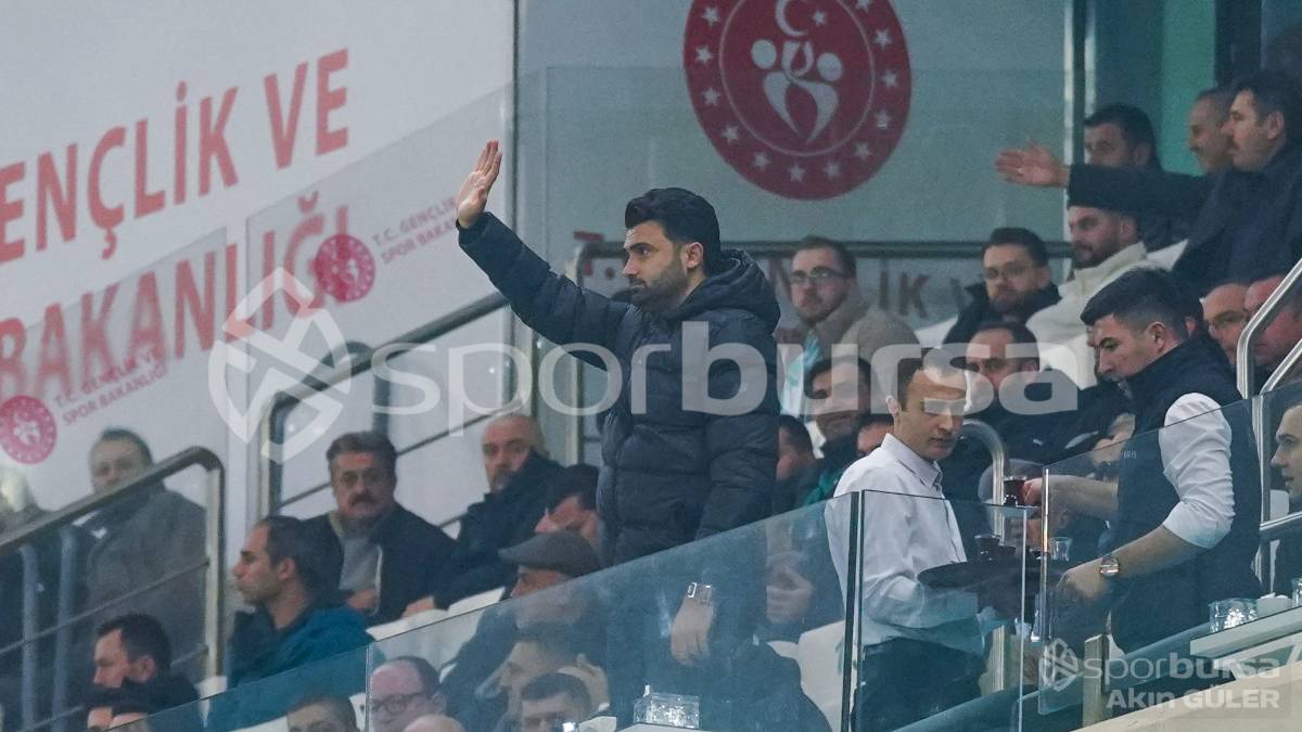 BURSASPOR - ANKARA DEMİRSPOR MAÇ FOTOĞRAFLARI