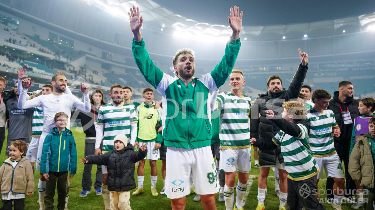 BURSASPOR - ANKARA DEMİRSPOR MAÇ FOTOĞRAFLARI