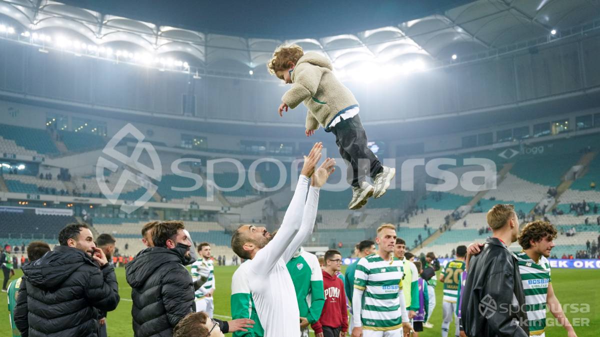 BURSASPOR - ANKARA DEMİRSPOR MAÇ FOTOĞRAFLARI