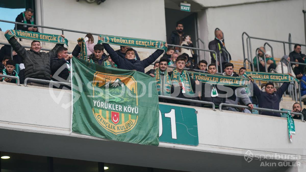 BURSASPOR - ALİAĞA FK MAÇ FOTOĞRAFLARI
