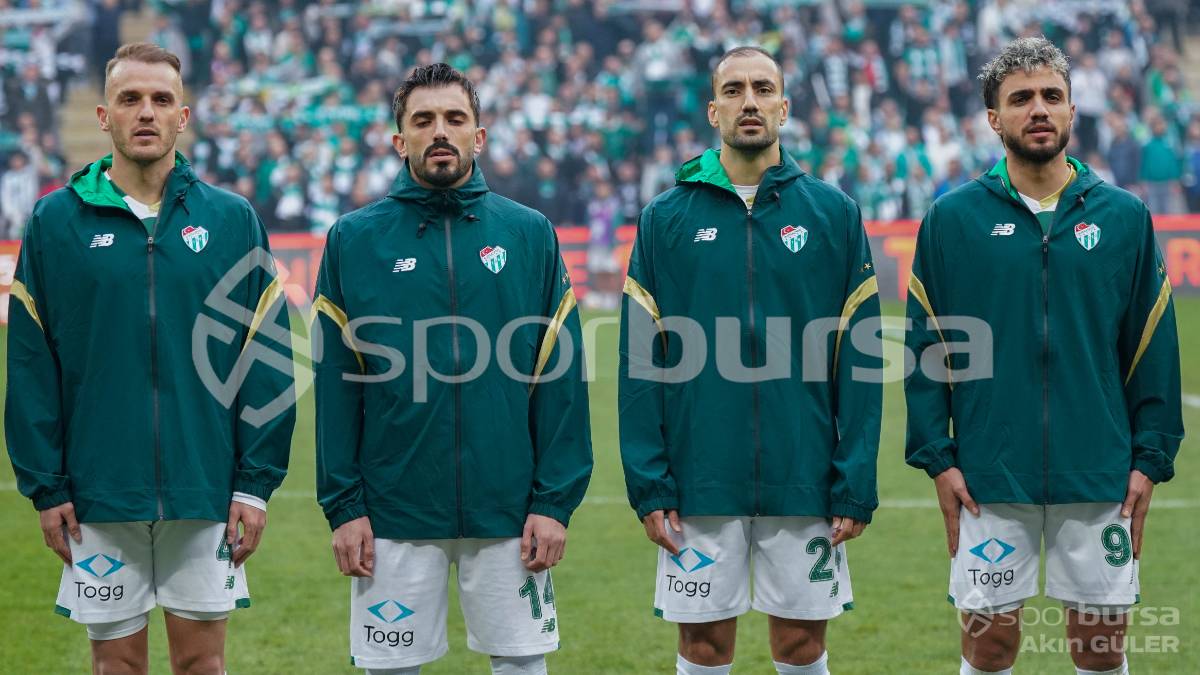BURSASPOR - ALİAĞA FK MAÇ FOTOĞRAFLARI