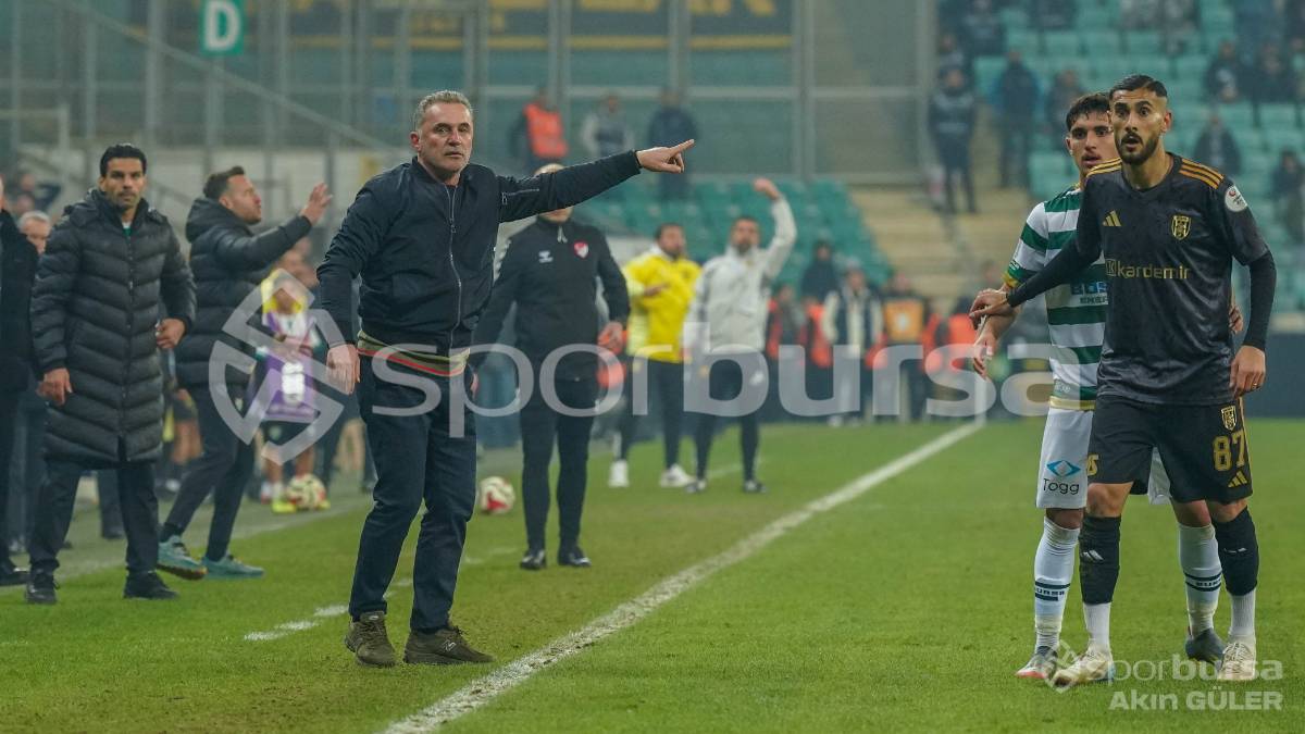 BURSASPOR - ALİAĞA FK MAÇ FOTOĞRAFLARI