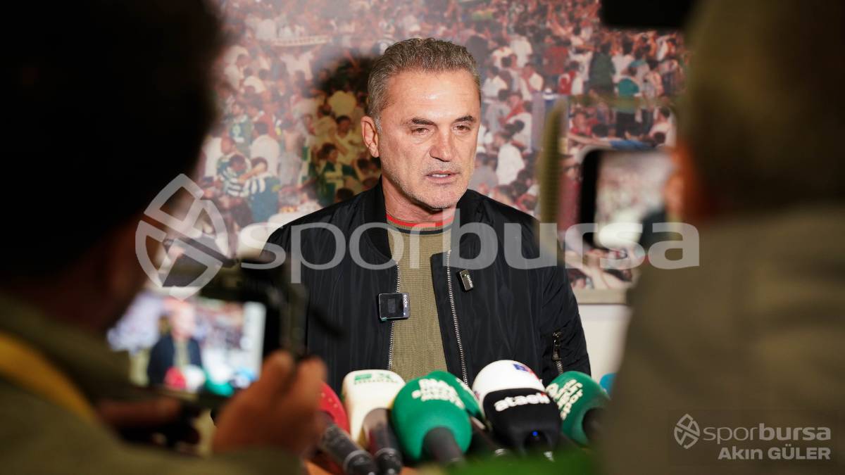 BURSASPOR - ALİAĞA FK MAÇ FOTOĞRAFLARI