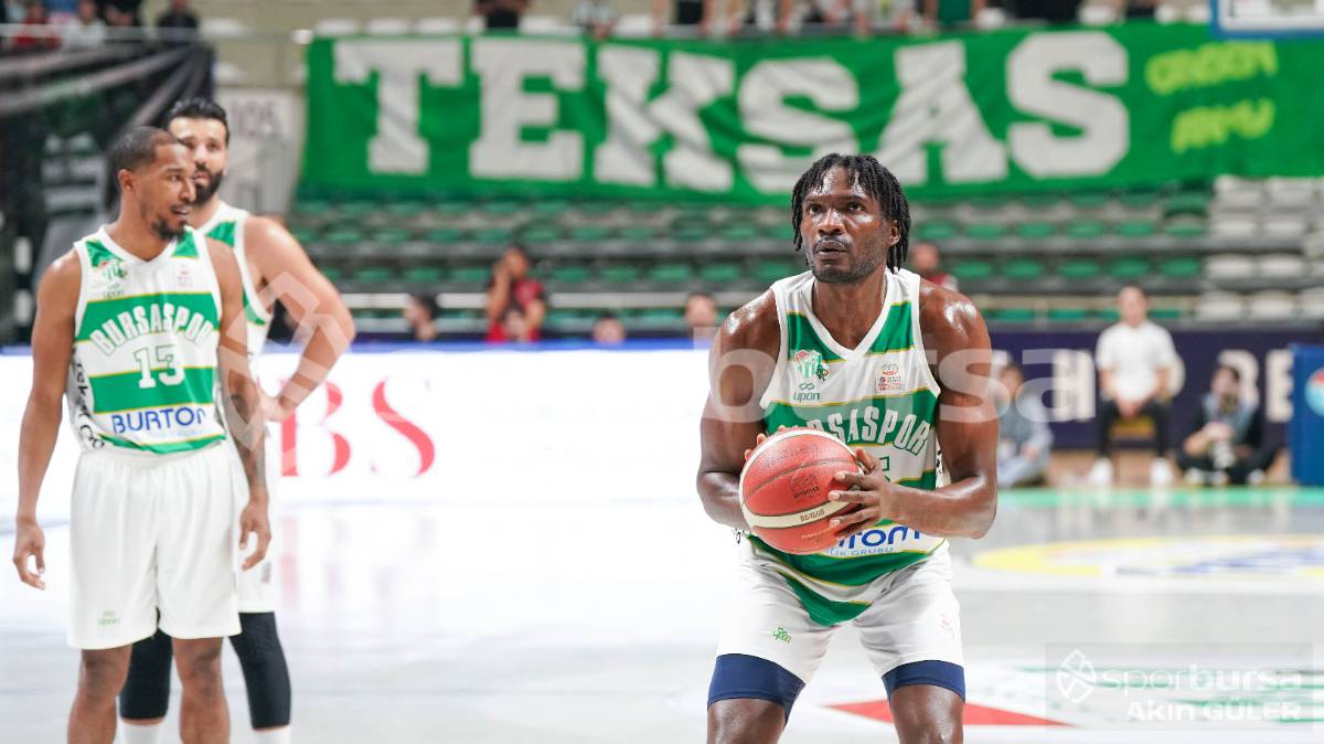BURSASPOR BASKETBOL - MERSİNSPOR MAÇ FOTOĞRAFLARI