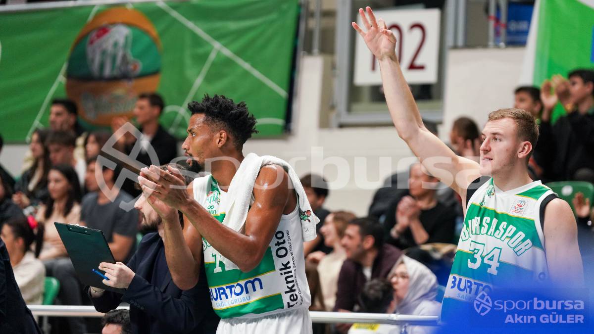 BURSASPOR BASKETBOL - MERSİNSPOR MAÇ FOTOĞRAFLARI