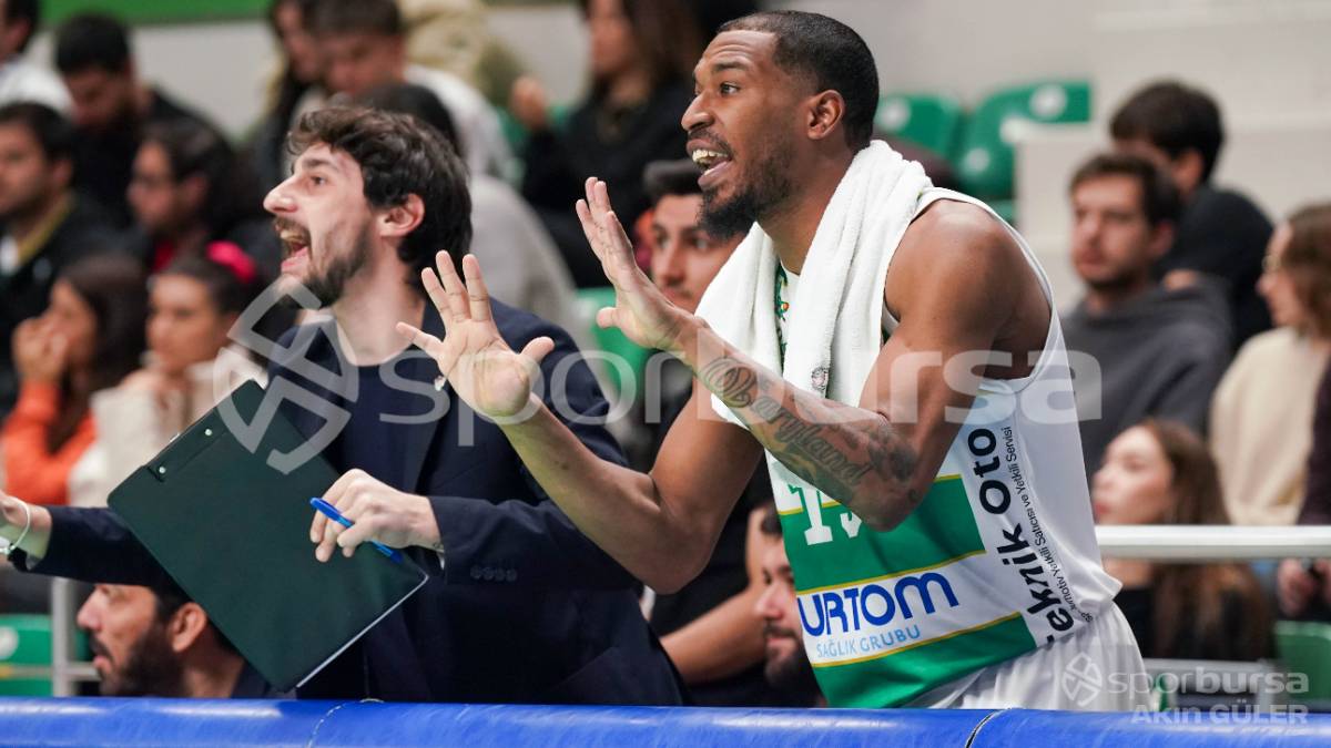 BURSASPOR BASKETBOL - MERSİNSPOR MAÇ FOTOĞRAFLARI