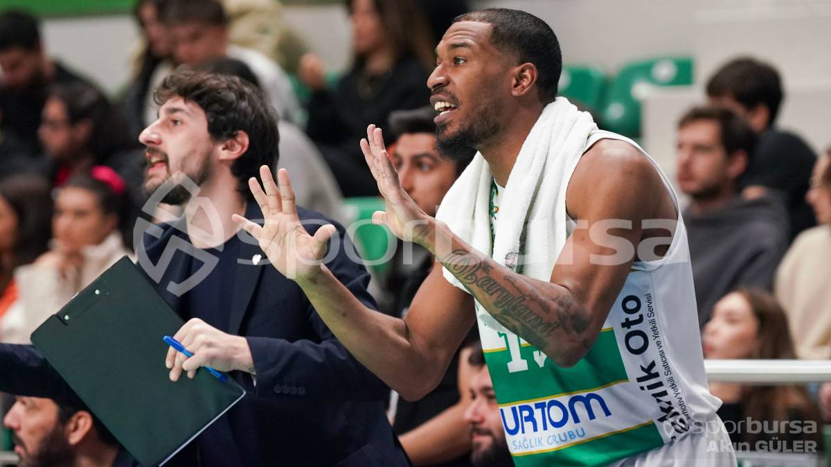 BURSASPOR BASKETBOL - MERSİNSPOR MAÇ FOTOĞRAFLARI