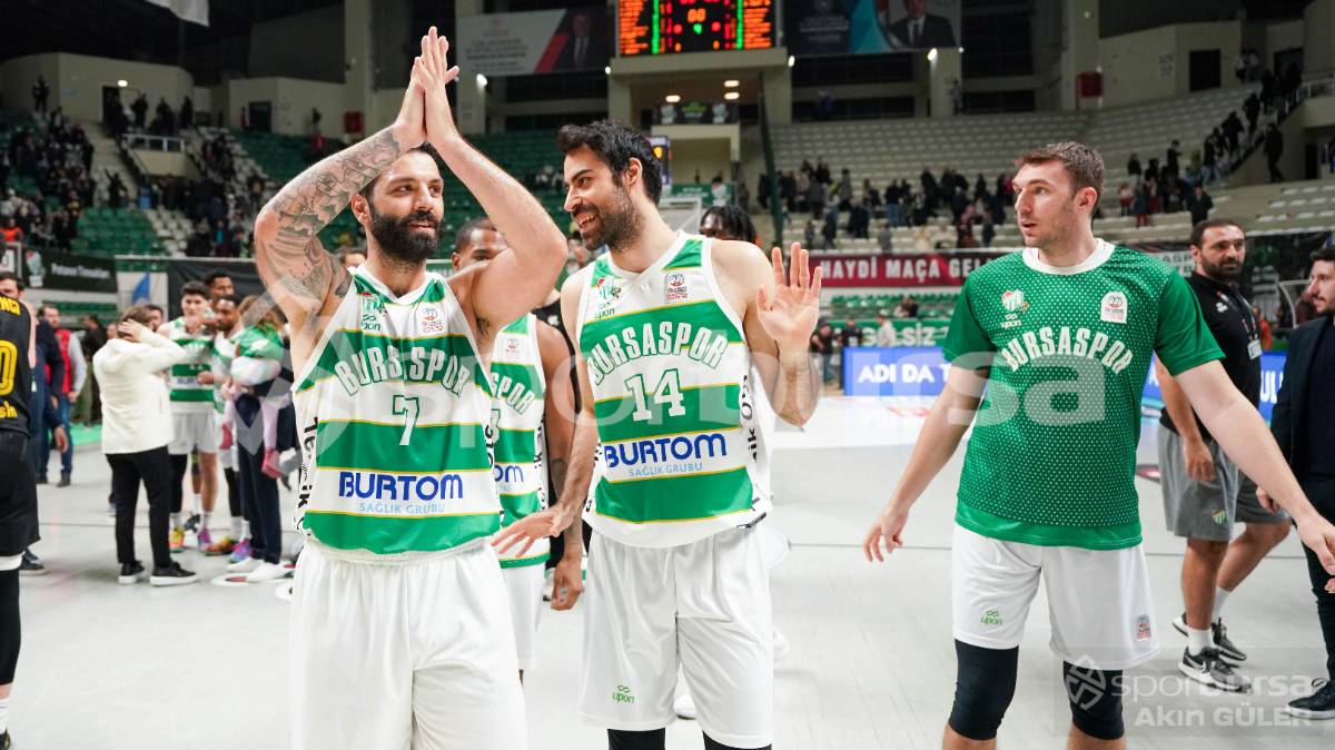 BURSASPOR BASKETBOL - MERSİNSPOR MAÇ FOTOĞRAFLARI