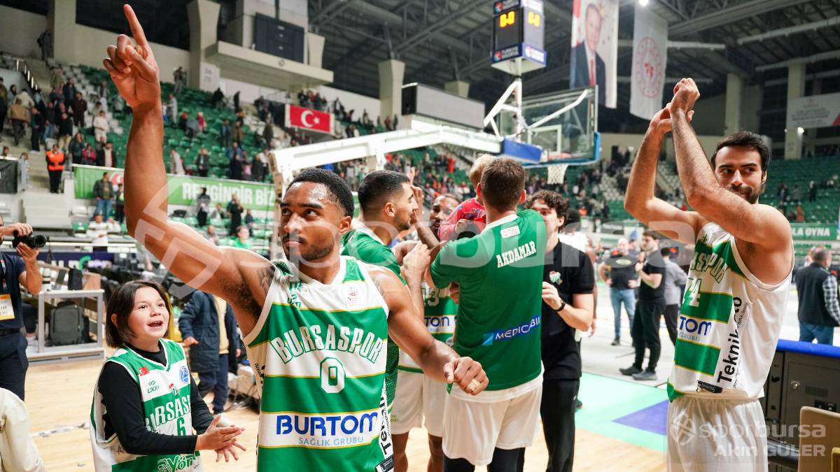 BURSASPOR BASKETBOL - MERSİNSPOR MAÇ FOTOĞRAFLARI
