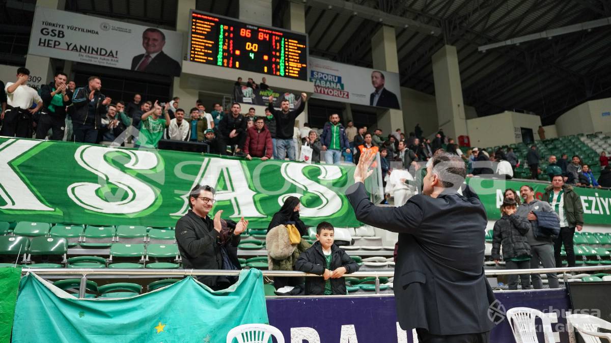 BURSASPOR - KARŞIYAKA BASKETBOL MAÇI FOTOĞRAFLARI