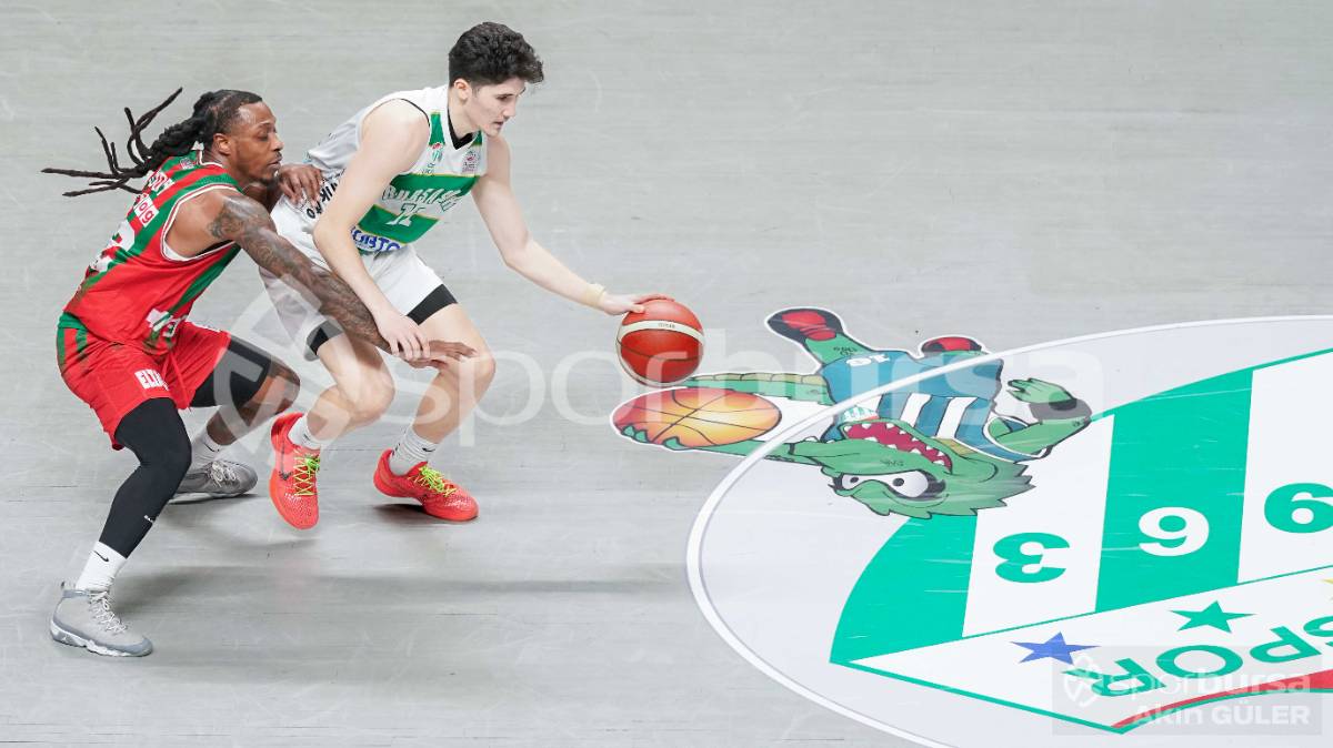 BURSASPOR - KARŞIYAKA BASKETBOL MAÇI FOTOĞRAFLARI