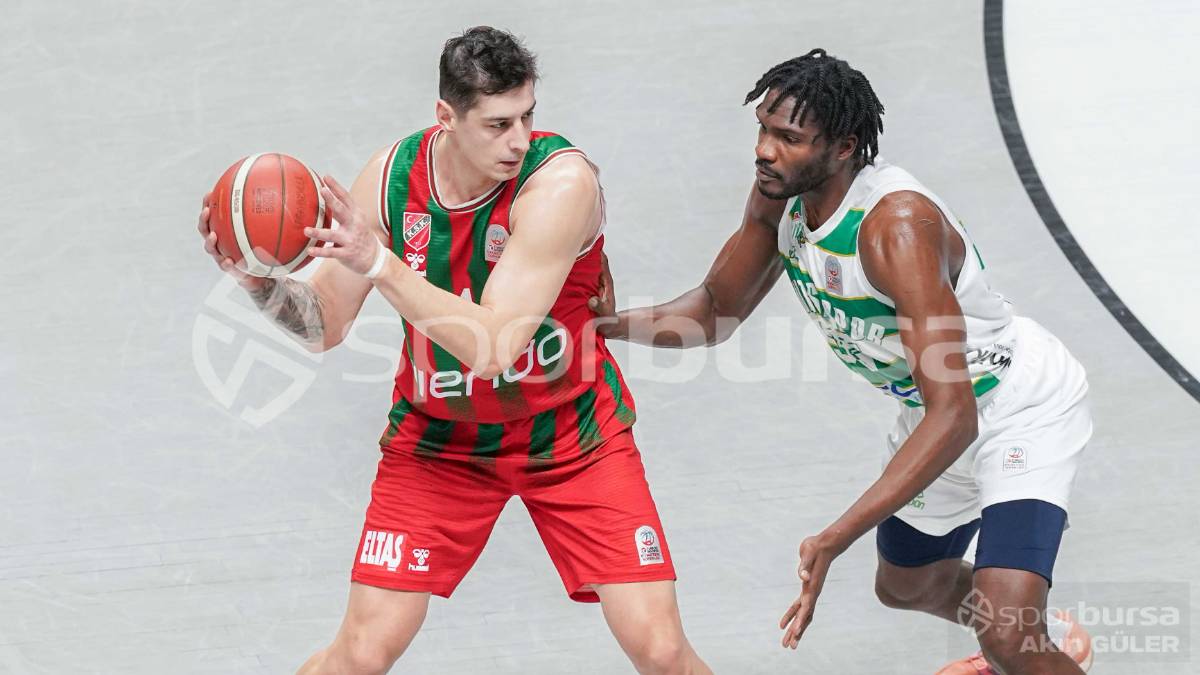 BURSASPOR - KARŞIYAKA BASKETBOL MAÇI FOTOĞRAFLARI