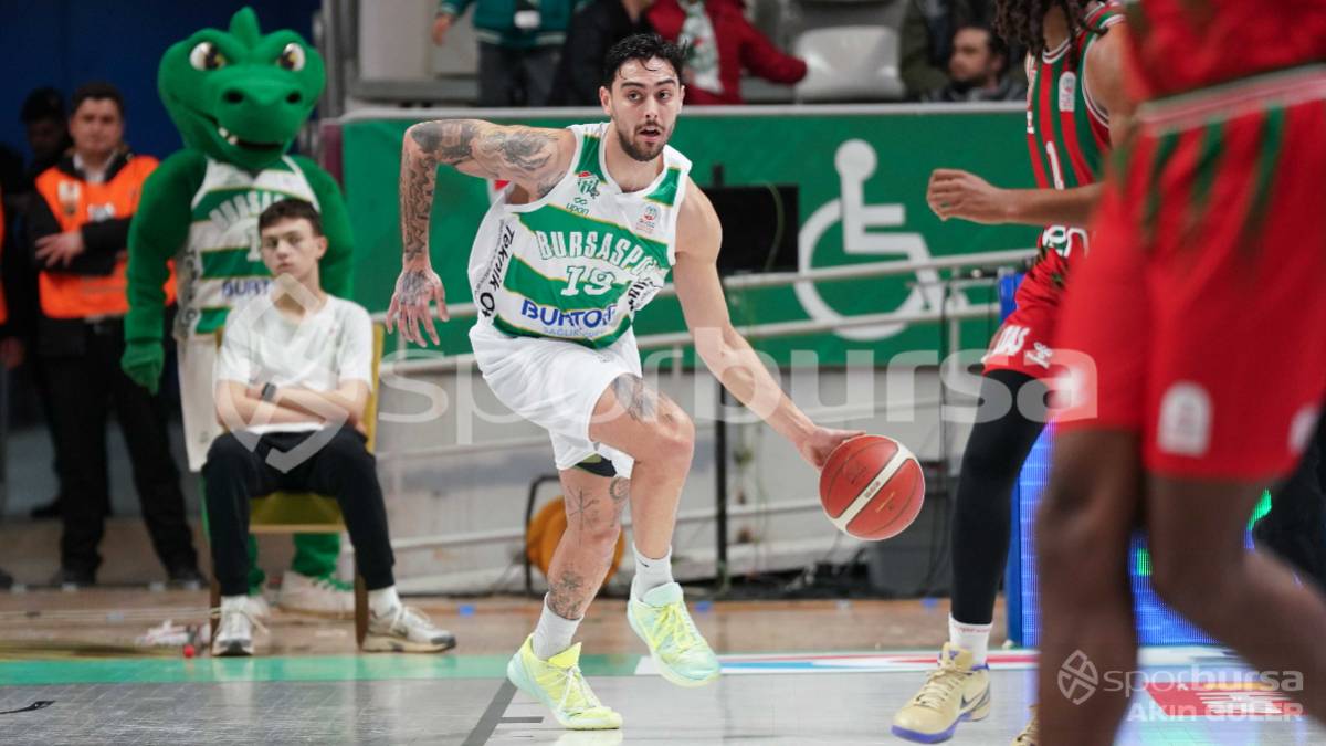 BURSASPOR - KARŞIYAKA BASKETBOL MAÇI FOTOĞRAFLARI