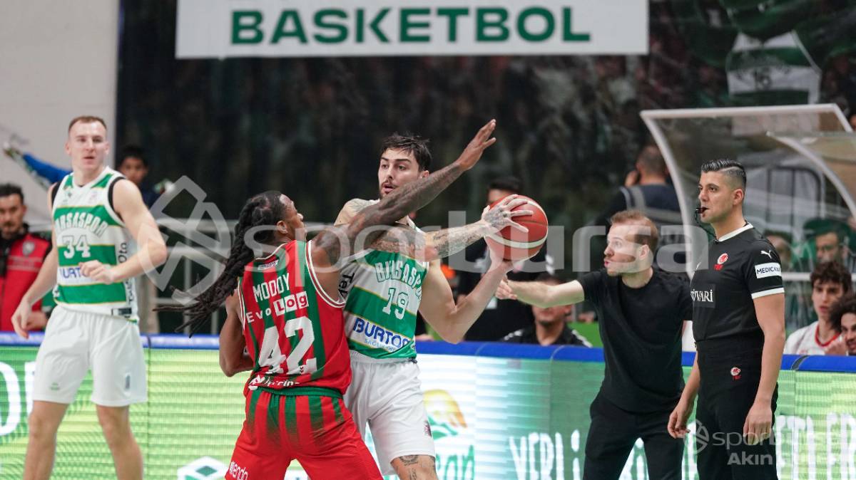 BURSASPOR - KARŞIYAKA BASKETBOL MAÇI FOTOĞRAFLARI