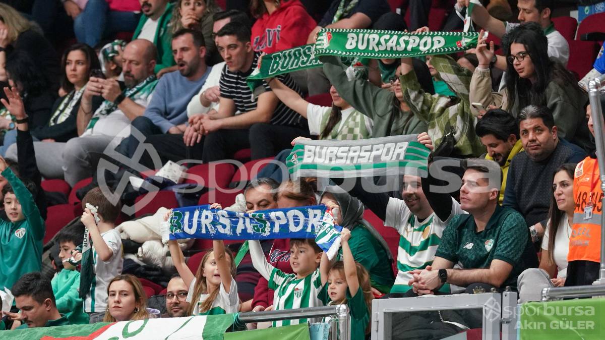 BURSASPOR - KARŞIYAKA BASKETBOL MAÇI FOTOĞRAFLARI