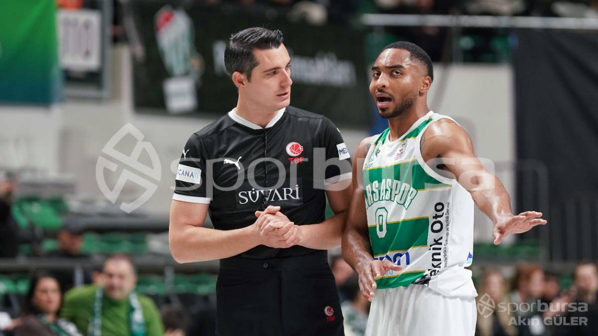 BURSASPOR - KARŞIYAKA BASKETBOL MAÇI FOTOĞRAFLARI
