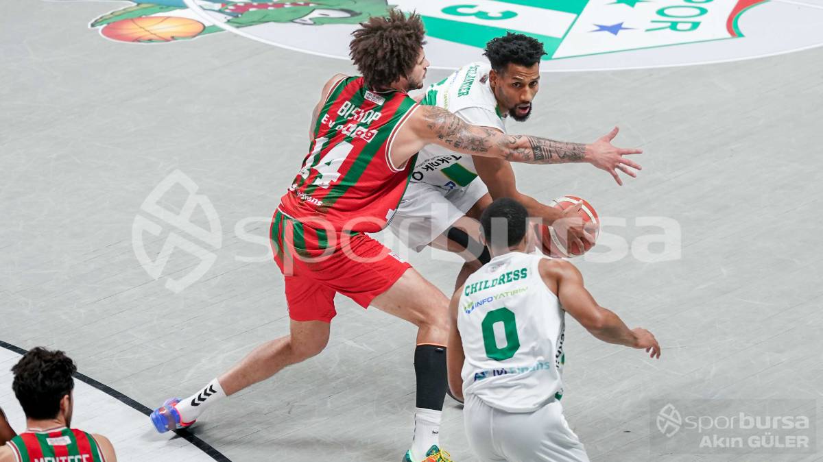 BURSASPOR - KARŞIYAKA BASKETBOL MAÇI FOTOĞRAFLARI