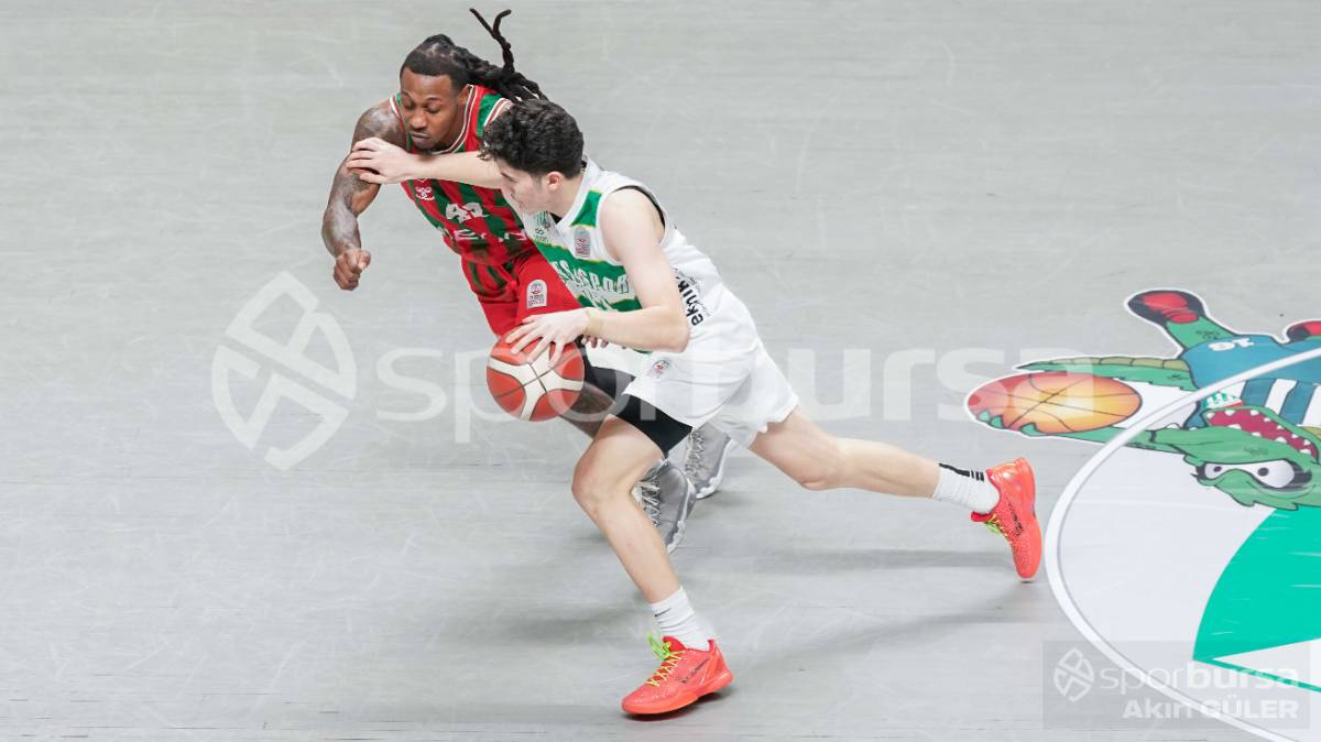 BURSASPOR - KARŞIYAKA BASKETBOL MAÇI FOTOĞRAFLARI