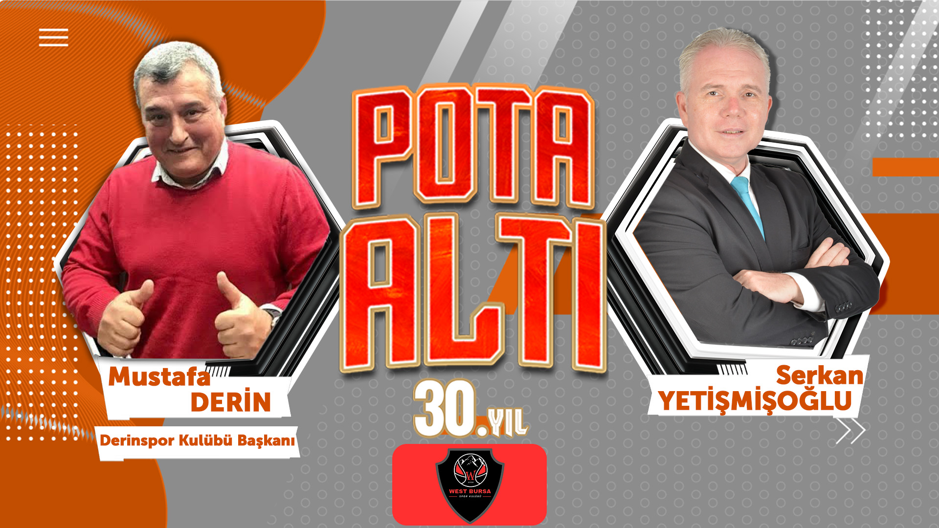 Derinspor Kulübü Başkanı Mustafa Derin, Pota Altı’nda Bursa basketbolunu yorumluyor