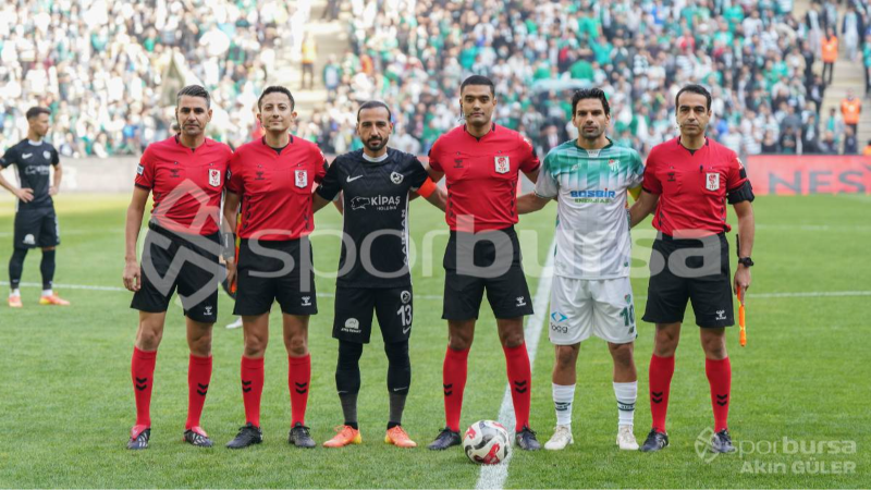 Bursaspor’un Yeni Mersin maçına tanıdık hakem!