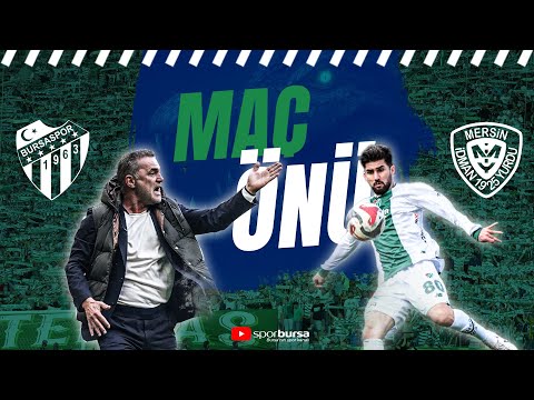 Bursaspor - Yeni Mersin İdman Yurdu Maç Öncesi Canlı Yayını... #sporbursatr #bursaspor
