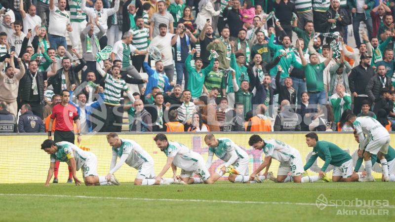 Haydi Bursa birlikte coşalım, zirveye koşalım!