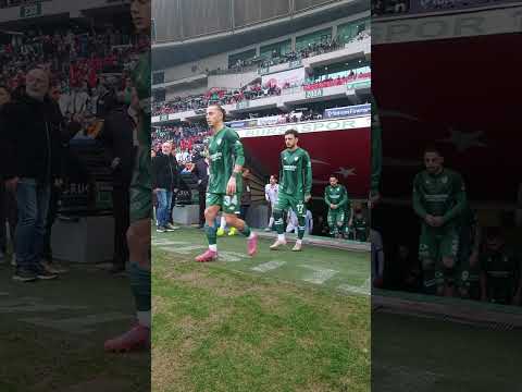 Timsah sahaya çıkıyor!🐊 #sporbursatr #bursaspor